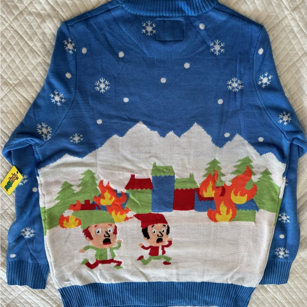 Tipsy Elves Ugly Christmas sweater XXL - Picture 3 of 5